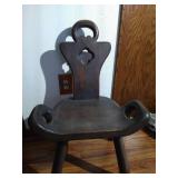 Vintage Asian Birthing Chair