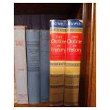 (2) Shelves of Classic & Vintage Books