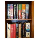 (2) Shelves of Fiction Books
