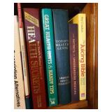 (2) Shelves of Books - Mostly Health & Reference