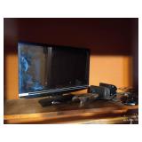 Computer Monitor, Speakers, & Mouse