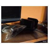 Computer Monitor, Speakers, & Mouse