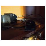 Computer Monitor, Speakers, & Mouse