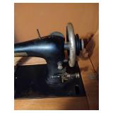Antique Franklin Sewing Machine & Sewing Table
