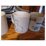 Military Lot of Mugs, Books, Magazines, Calendars, Etc.