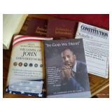 Variety Lot of Books, Pamphlets, & Pins