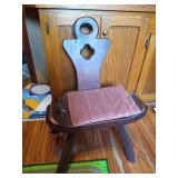 Vintage Asian Birthing Chair