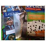 Lot of Atlases & Other Magazines