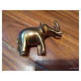 Brass Elephant - Under 6"