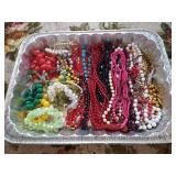Very Large Lot of Beaded Necklaces & Bracelets