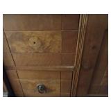Antique Wooden Wash Stand & Dresser Scarf