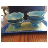 Chip & Dip Tray and Serving Pieces