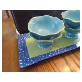 Chip & Dip Tray and Serving Pieces