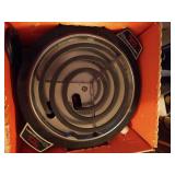 Heating Serving Pieces - Old & New, & Electric Knife