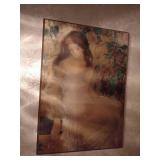 Wall Art - Lady with Rose