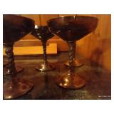 (8) Silver-Plated Goblets made in Spain & (2) Silver-Plated Angel Candle Holders