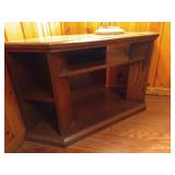 Corner TV Shelf & Lamp