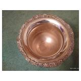 Silver-Plated Ice Bucket, (8) Matching Goblets, & (1) Unmatched Goblet