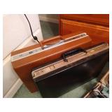 (2) Vintage Samsonite Briefcases & Vintage Olivetti Typewriter with Case