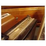 (2) Vintage Samsonite Briefcases & Vintage Olivetti Typewriter with Case