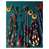 Colorful Jewelry Lot - Matching Necklace & Earring Sets