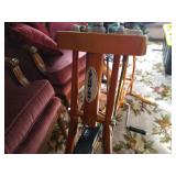Vintage Orange Schwinn Stationary/Exercise Bike