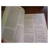 Very Pretty Leaves of Gold Book, Heavy Mirror, & Wooden Frame