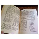 Very Pretty Leaves of Gold Book, Heavy Mirror, & Wooden Frame