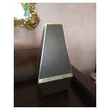 Baldwin Aerosonic Piano with Antique Wooden Chair & Metronome