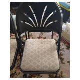 (4) Heavy Padded Samsonite Folding Chairs