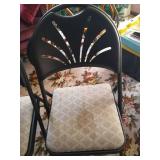 (4) Heavy Padded Samsonite Folding Chairs