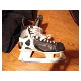 Size Small Bauer Hockey Pants & Size 9 CCM Ultra Tacks Hockey Skates
