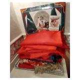 Red & Green Christmas Linens