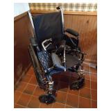 Invacare Wheelchair with Leg & Foot Rests