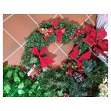 Poinsettia Garland & Holiday Wreaths
