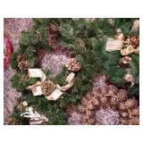 Poinsettia Garland & Holiday Wreaths