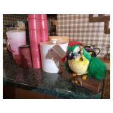 Bar Lot with Parrot