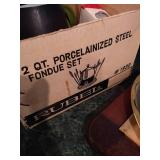 Fondue Set, Warm-O Tray, Colorado Tray, Etc.