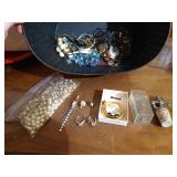 Jewelry Crafting Lot & (2) Rings