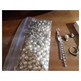 Jewelry Crafting Lot & (2) Rings