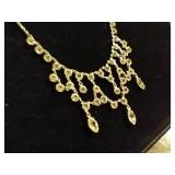 Beautiful Rhinestone Necklace - No Missing Stones