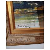 Framed Oil Painting - Beller