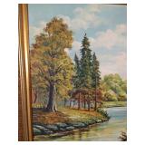 Framed Oil Painting - Beller