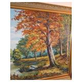 Framed Oil Painting - Beller