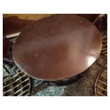 Mid-Century Bohemian Papasan Conversation Set