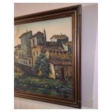 Framed Oil Painting - Beller