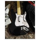 (3) XBox Guitar Hero Guitars
