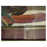 Decorative Mirror with Art & Hanging Ladle Planter