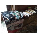 (2) Boxes of VHS Tapes & Cassettes