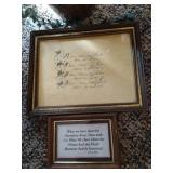 Metal Planter & Plaques